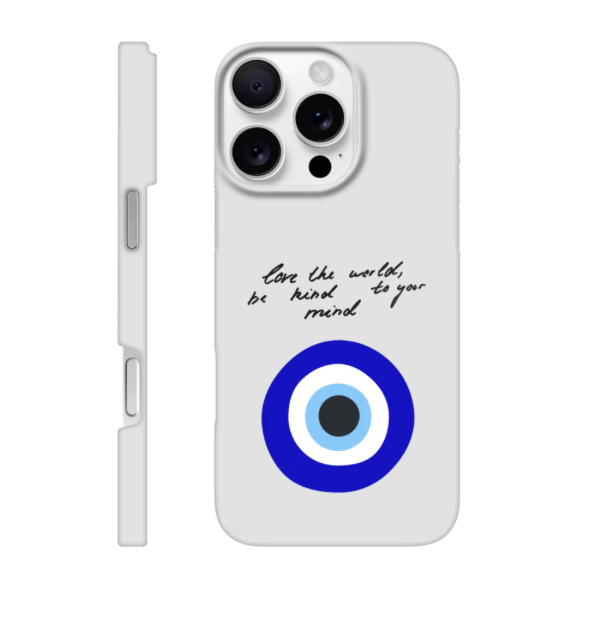 Love the World - Be kind to your mind - I Phone - Phonecase